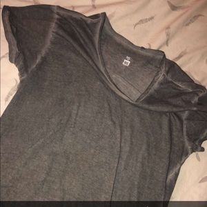 Faded gray T-shirt